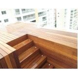 deck de madeira em São Paulo