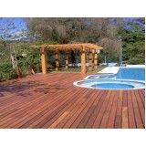 quanto custa pergolado de madeira para piscina no Jardim Nova Cotia